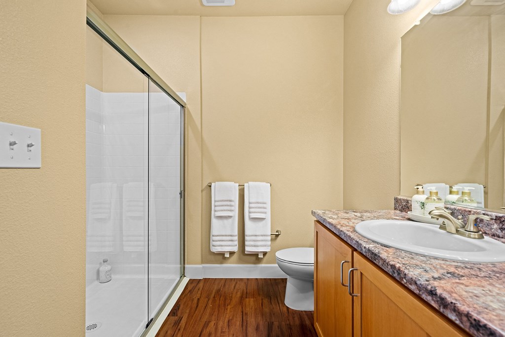 Quinn Crossing wood-style flooring