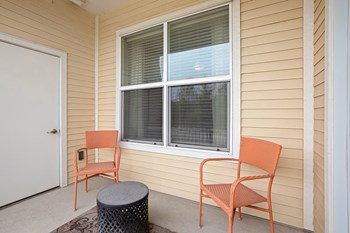 The Haven at Shoal Creek - Patio space in each unit - Photo Gallery 29