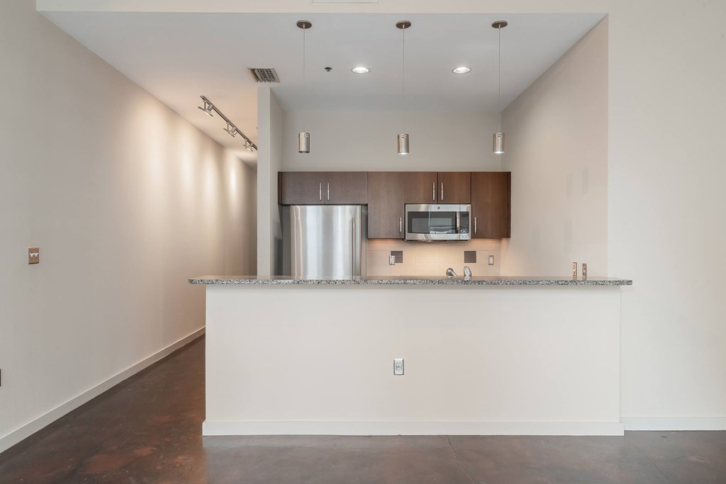 Flecked marble countertops available - Main 3 Downtown