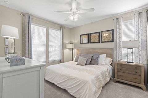 Carpeting in bedrooms - Nona Park Village Apartments
