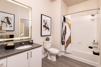 Front-lit bathroom mirror - NOVA at Green Valley - Photo Gallery 39