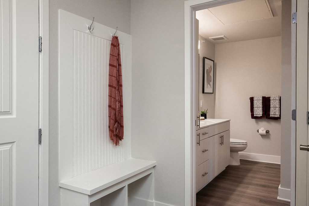 Element 25 drop zone/mudroom