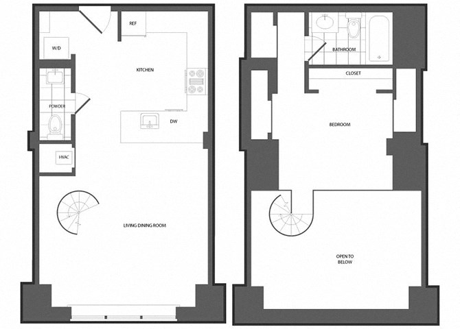 Loft B - The Republic - 2D Loft B - The Republic - 2D