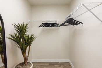 Large walk-in closets in select units - ABQ Uptown Apartments