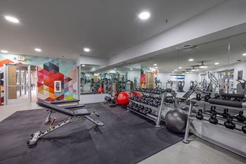 24-hour fitness center -  ABQ Uptown Apartments