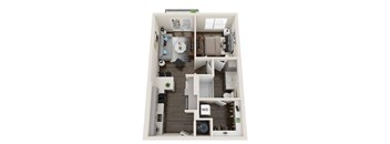 Axio at Carillon - A1 - 1 Bedroom 1 Bath