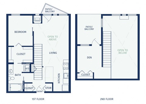 a floor plan of a living room and a bedroom