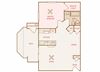 Arrowhead Landing Apartments - A2 (Starboard) - 1 bedroom and 1 bath Arrowhead Landing Apartments - A2 (Starboard) - 1 bedroom and 1 bath