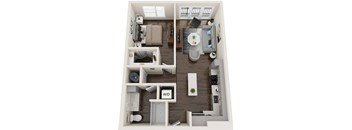 Axio at Carillon - A2 - 1 Bedroom 1 Bath