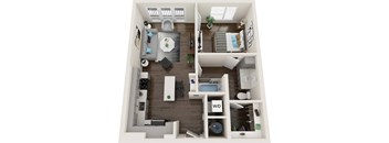 Axio at Carillon - A6 - 1 Bedroom 1 Bath