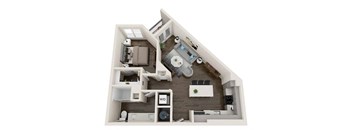 Axio at Carillon - A7 - 1 Bedroom 1 Bath