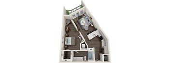 Axio at Carillon - A9 - 1 Bedroom 1 Bath
