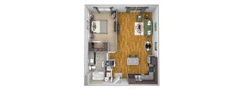 AVANT on Market Center - A9 - 1 bedroom and 1 bath