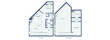 Eitel B9 floor plan 2 bedroom