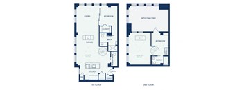 Eitel Apartments B11 2 bedroom floor plan