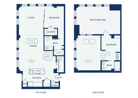 Eitel Apartments B11 2 bedroom floor plan