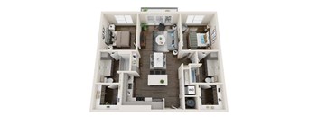 Axio at Carillon - B2- 2 Bedroom 2 Bath