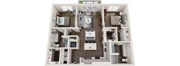 Axio at Carillon - B5 - 2 Bedroom 2 Bath