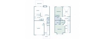 B5 - 2Bed 2Bath - 1194 Sq Ft - 2D