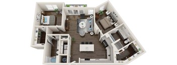 Axio at Carillon - B8 - 2 Bedroom 2 Bath