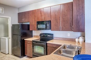 Courtney Station Apartments - 42-inch custom upgraded cabinetry