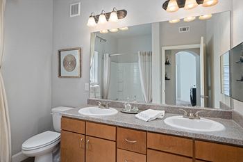Corbin Greens Apartments dual sink vanities