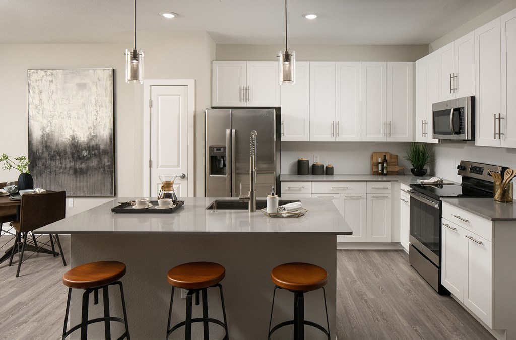 Drift Town Center East stainless steel appliances