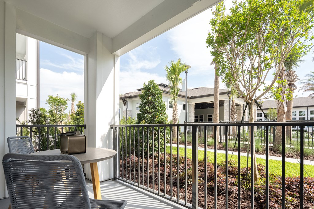 Drift Town Center East patio view