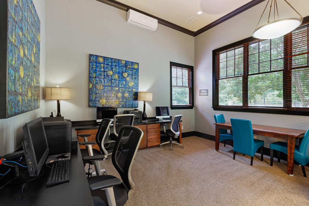 The Estates at River Pointe business center