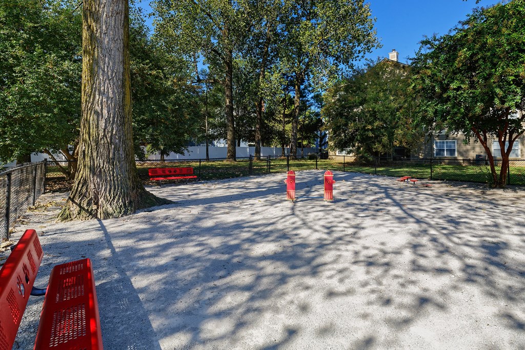 The Estates at River Pointe pet park