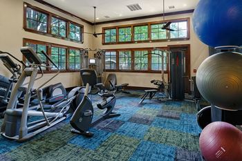 The Estates at River Pointe fitness center