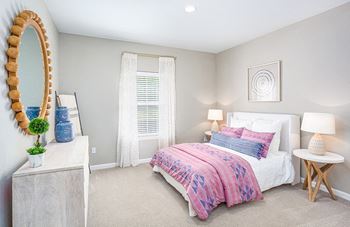 Lexington Farms plush carpet in bedroom