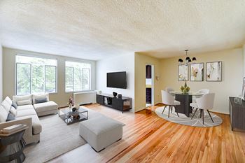 The Crestmont hardwood floors