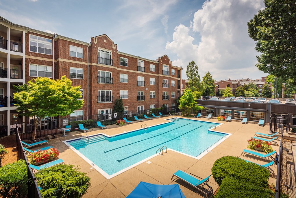 Hayes House resort-style pool area