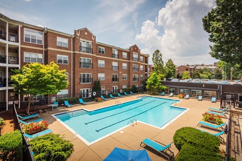 Hayes House resort-style pool area