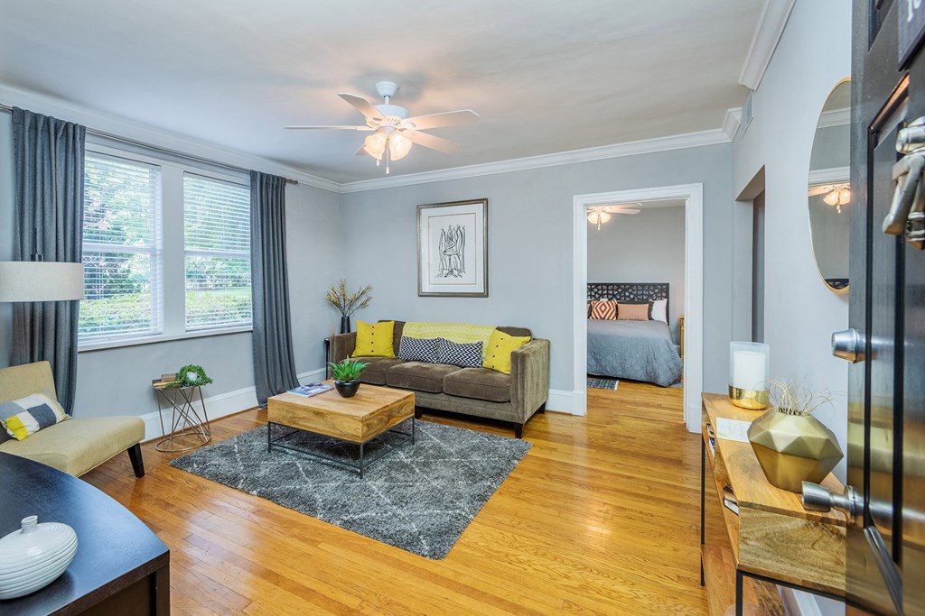 Hayes House ceiling fans in living and bedrooms