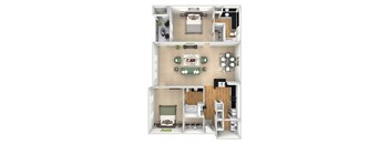 Island Park - B3 - 2 bedroom and 2 bath