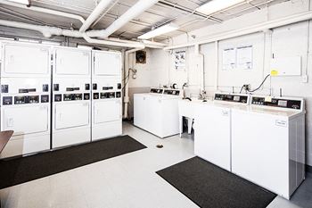 The Crestmont laundry facility