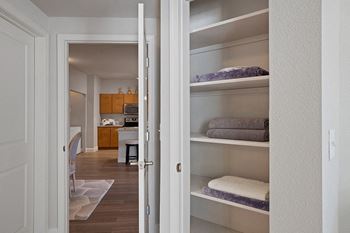 Corbin Greens Apartments linen closets