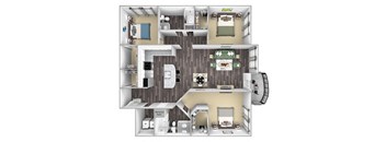 Centre Pointe Apartments - C1 - 3 bedrooms and 2 bath