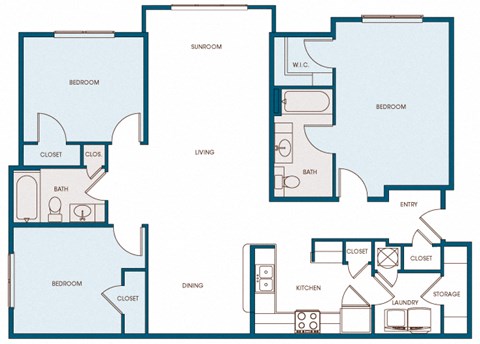 The Oaks at Johns Creek - C1s - 3 bed - 2 bath