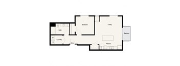 A10 - 1Bed 1Bath - Onyx Edina - 2D
