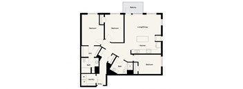 C01 - 3Bed 2Bath - Onyx Edina - 2D