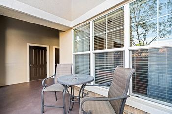 Foothills at Old Town Apartments - Spacious patio or balcony in each unit