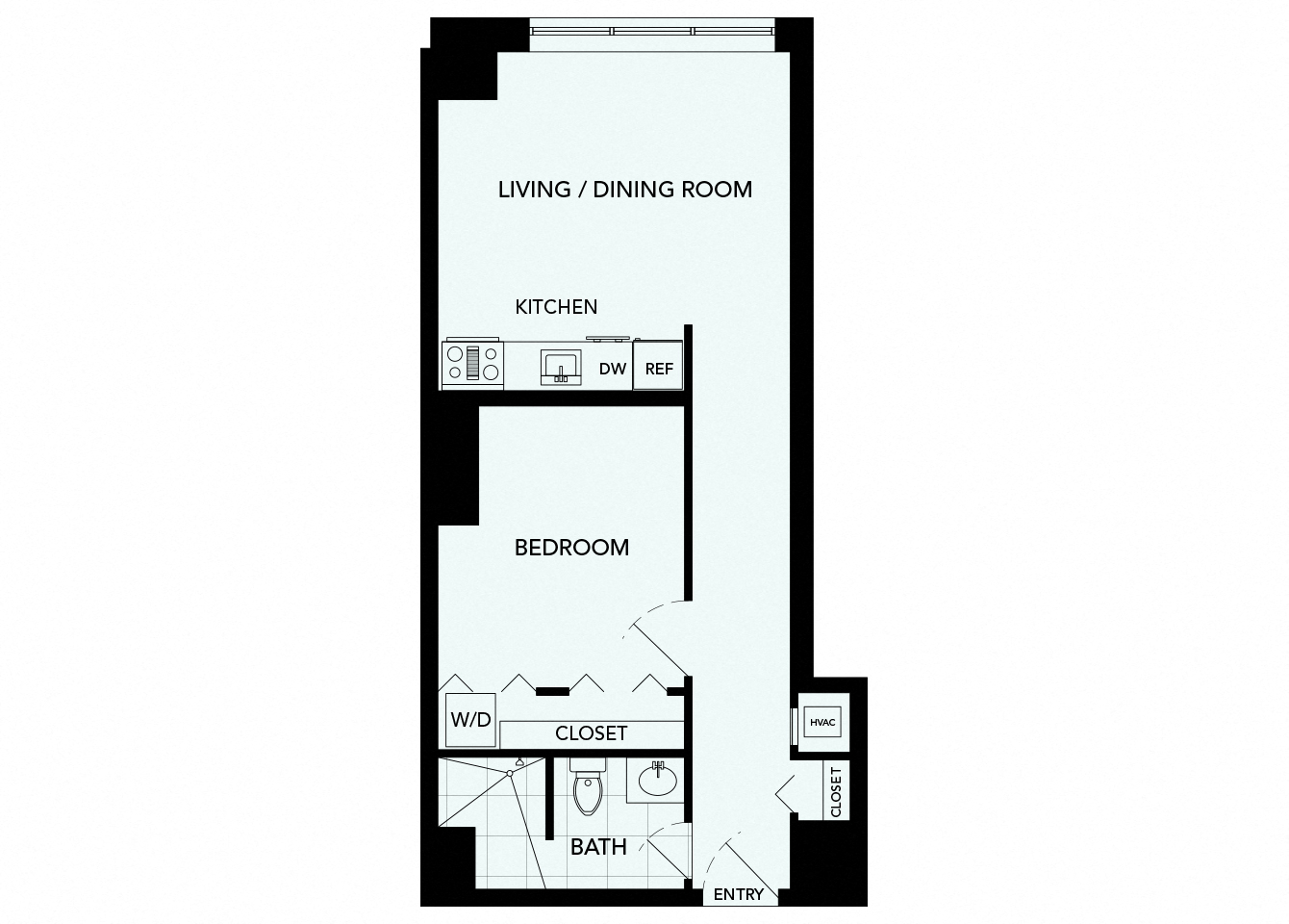 A10 - The Republic - 2D floor plan