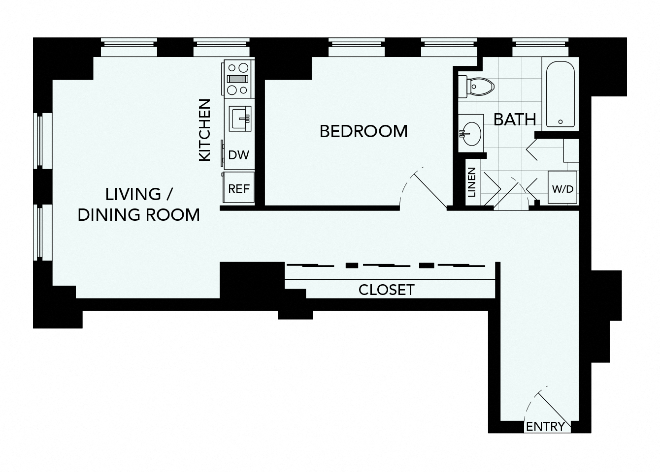 A15 - The Republic - 2D floor plan