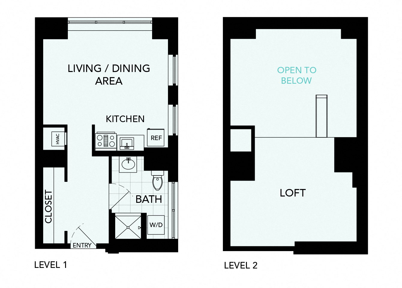 A17 - The Republic - 2D floor plan