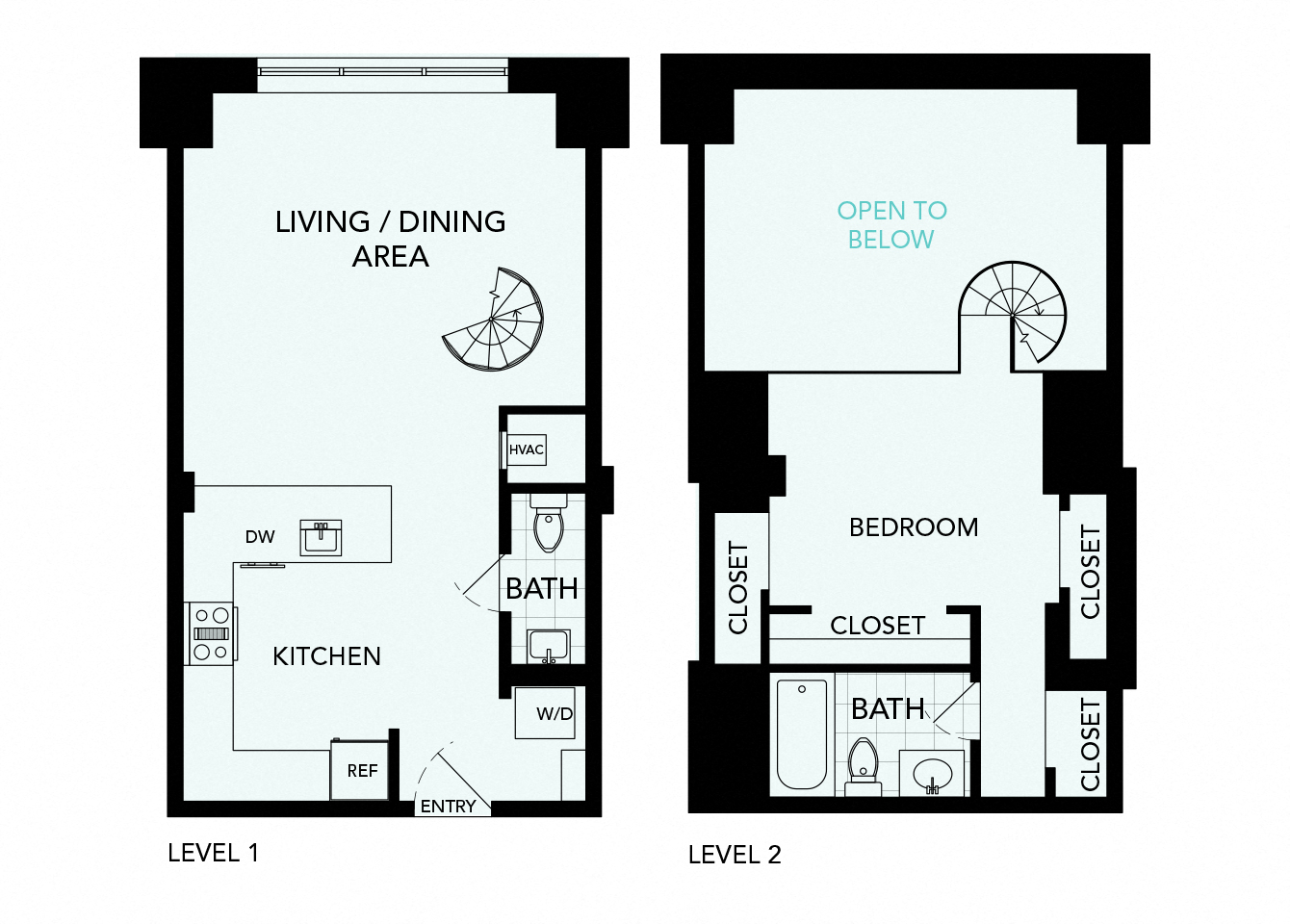 A19 - The Republic - 2D floor plan