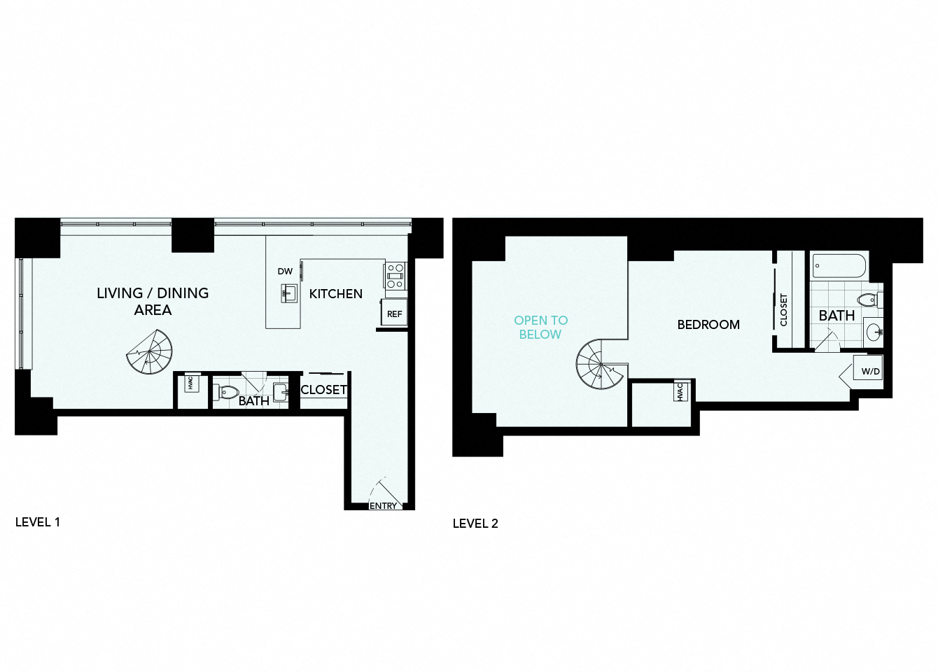 A21 - The Republic - 2D floor plan