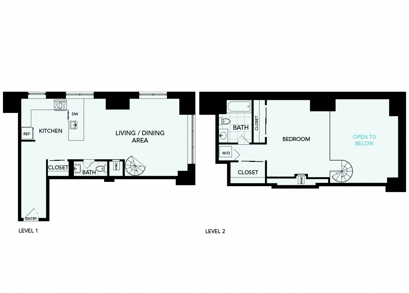 A22 - The Republic - 2D floor plan